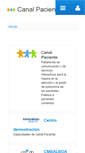 Mobile Screenshot of canalpaciente.org